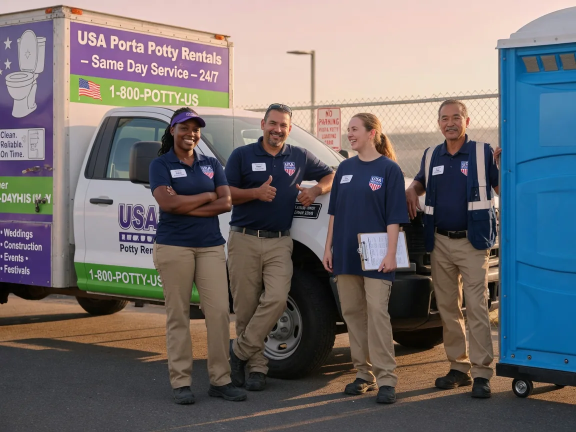 Porta Potty Rental company in Monroeville, OH